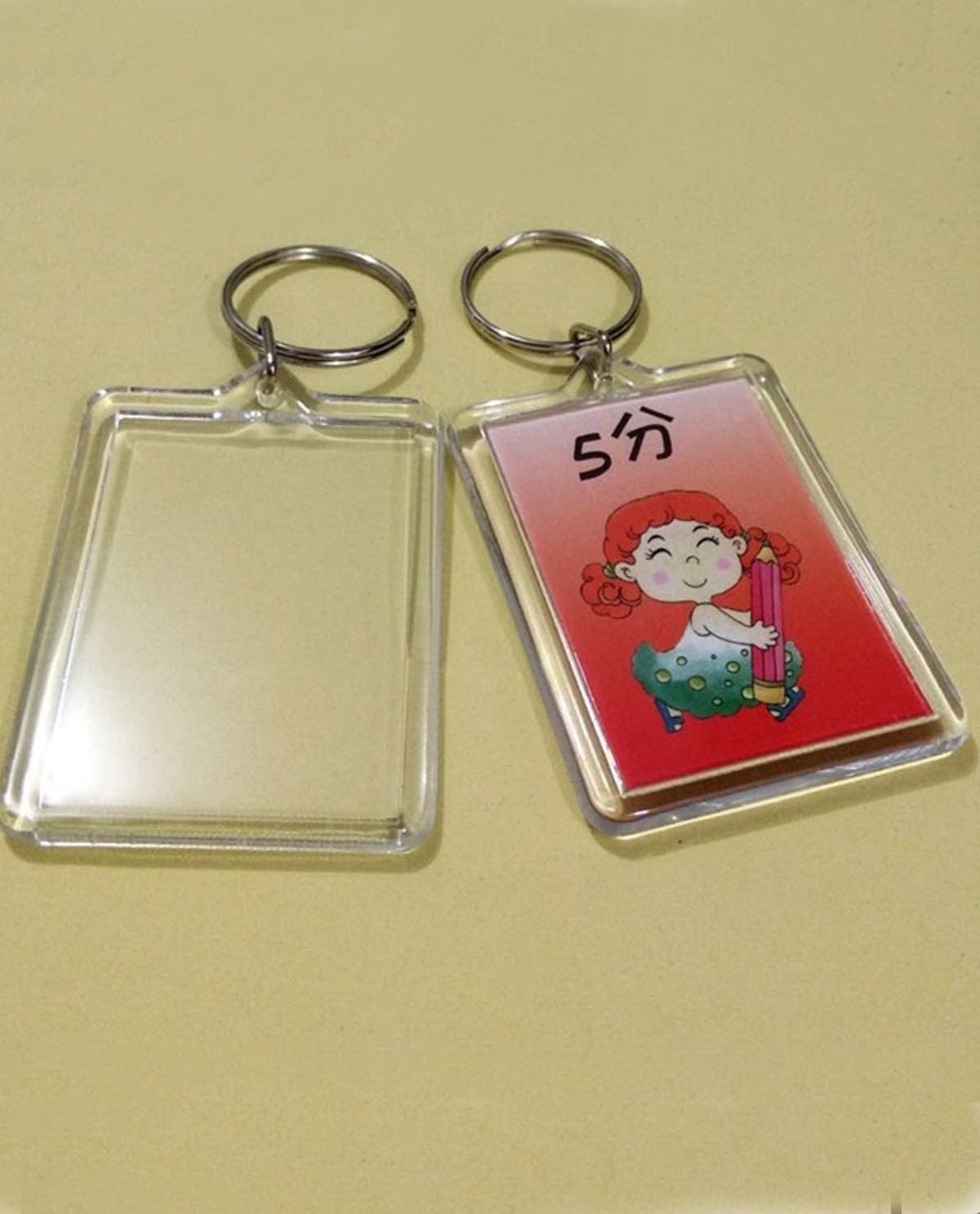 acrylic keychain