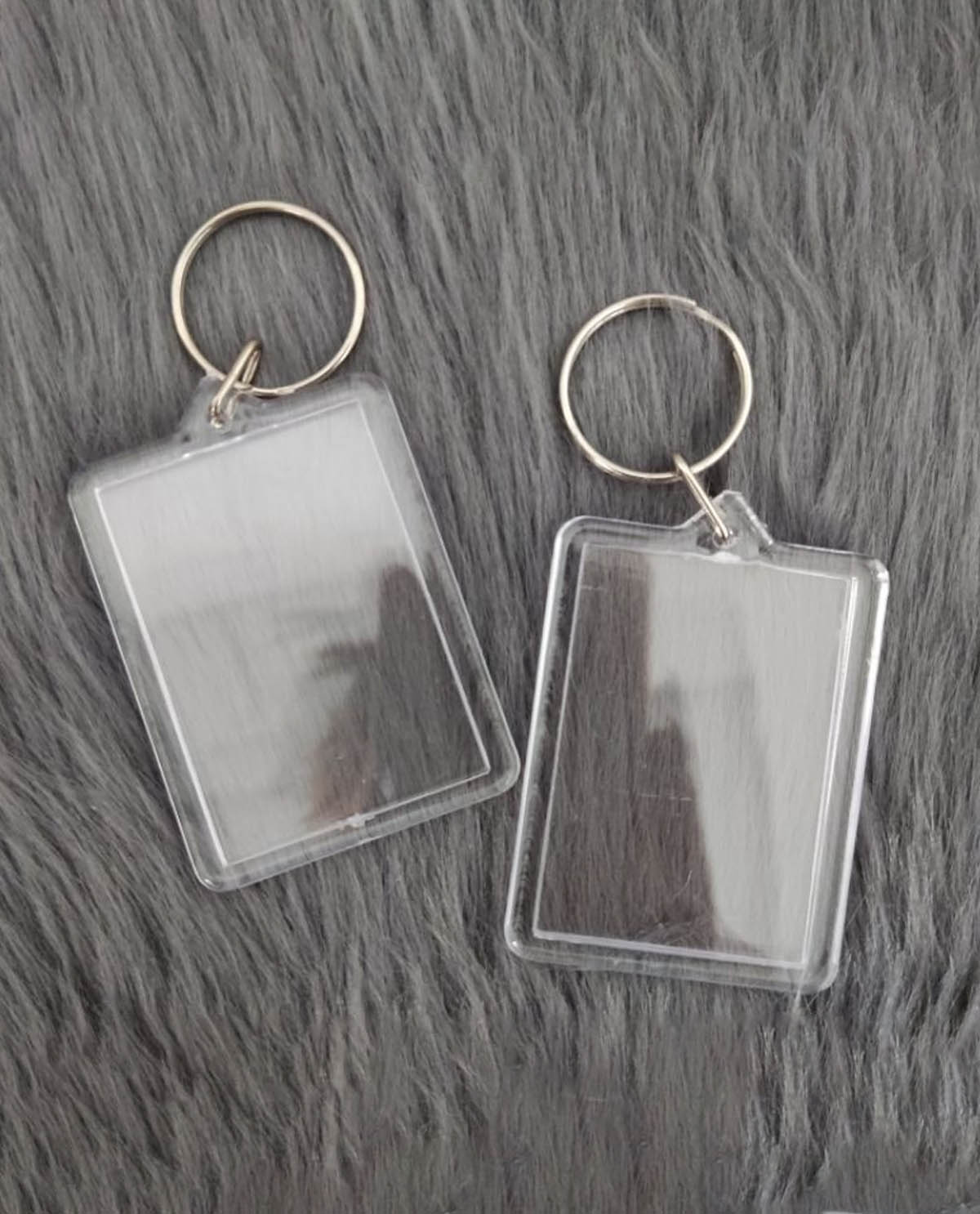 acrylic keychain - rectangle