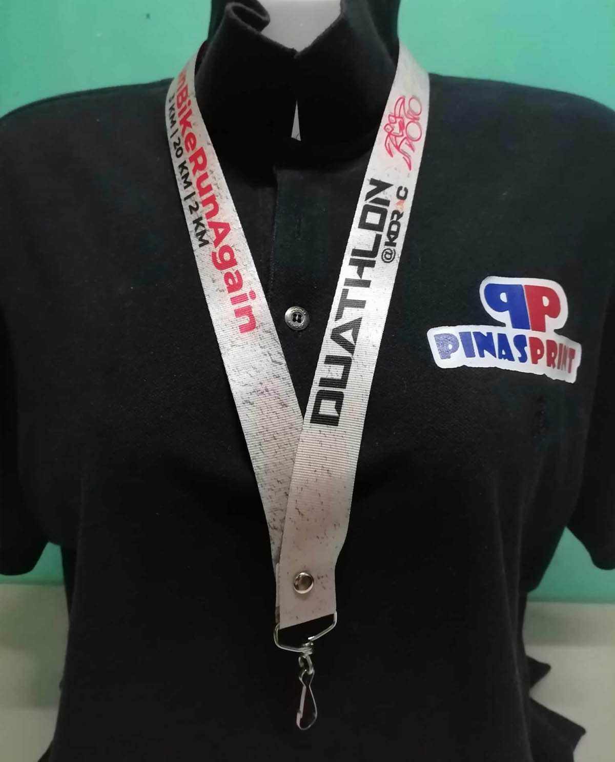 back-to-back lanyard printing