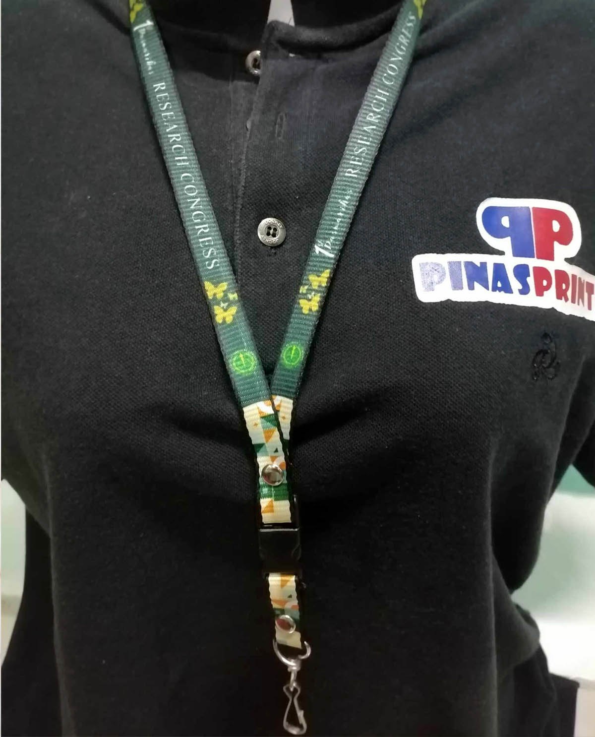 lanyard 1/2-inch reaserch congress