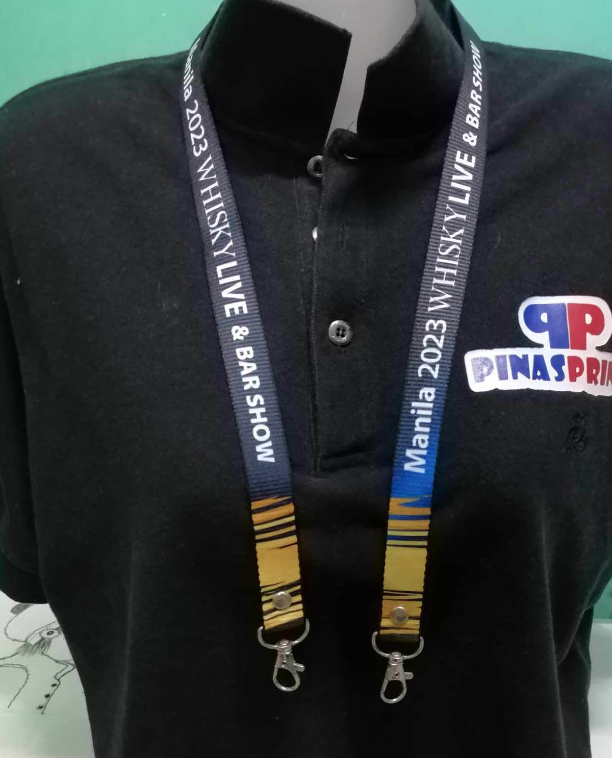 lace34-08g sublimation lanyard printing