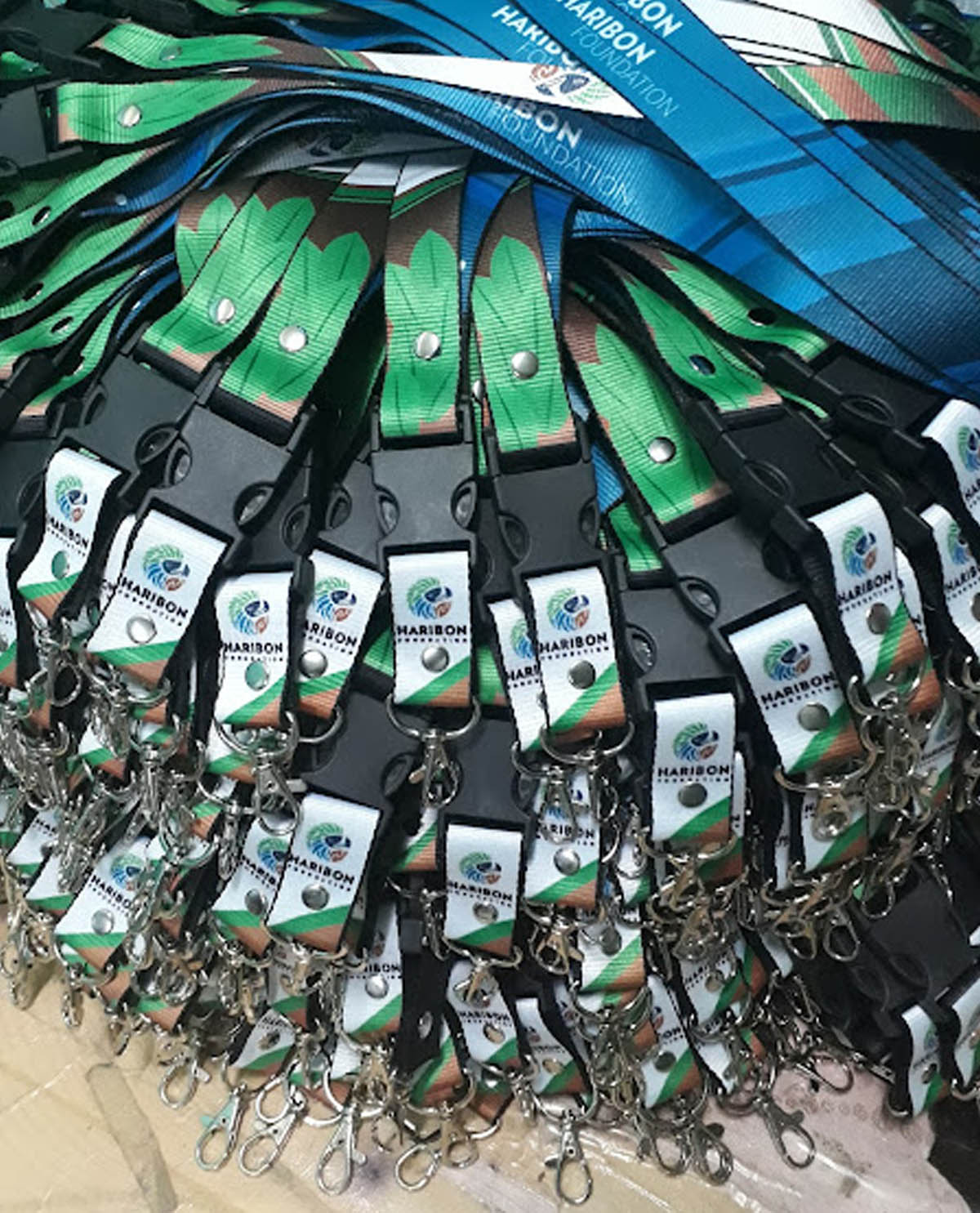 HARIBON Foundation sublimation lanyard by pinasprint